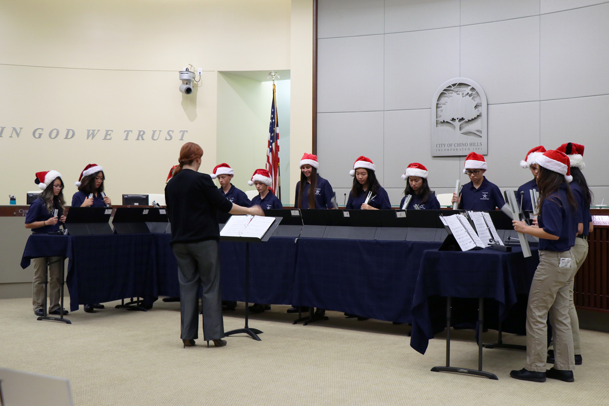 Townsend Jr. High Choir Chime Ensemble
